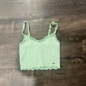 Green tank tops
